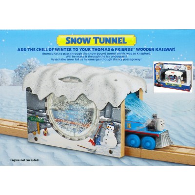 Fisher Price Thomas & Friends Wooden Railway Snowy Tunnel Destination Train Toy   